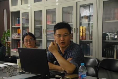 清华美院邱才桢先生与高翻学院师生共论书画诗文-高翻学院-2016.06.01-照片11